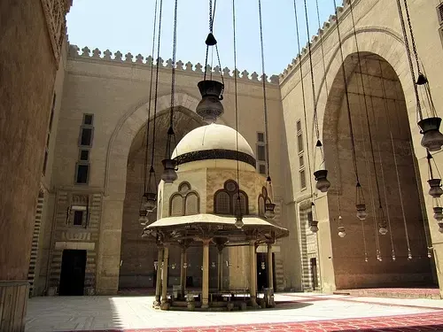 Sultan Hassan Mosque, a masterpiece of Islamic architecture in Cairo Egypt